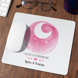 Mouse Pad Pink Moon