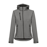 THC ZAGREB WOMEN. Γυναικείο σακάκι softshell με ζώνη