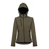 THC ZAGREB WOMEN. Γυναικείο σακάκι softshell με ζώνη