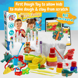 Modeling Dough Factory Kit I. Εκπαιδευτικό παιχνίδι για παιδιά