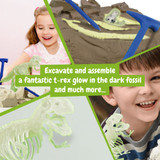 Fossil Excavation Kit II. Εκπαιδευτικό παιχνίδι παρέχεται με σακούλα δώρου από χαρτί κραφτ (90 g/m²)
