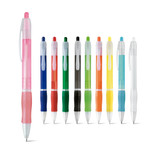 SLIM BK. Στυλό ABS με αντιολισθητική λαβή