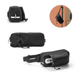 DELFOS POUCH. Τσάντα μέσης από 300D ανακυκλωμένο πολυεστέρα και 600D ανακυκλωμένο πολυεστέρα