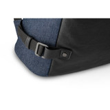 DIVERGENT BACKPACK I. Σακίδιο πλάτης laptop έως 15.6'' σε τζιν και PU