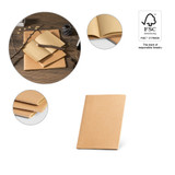 ALCOTT A6. Σημειωματάριο με κάλυμμα από χαρτόνι (250 g/m²) ALCOTT A6. Σημειωματάριο με κάλυμμα από χαρτόνι (250 g/m²)
