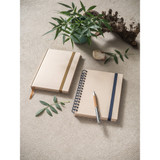 PROUST. Σημειωματάριο A5 με δαχτυλίδια και χαρτί από ζαχαροκάλαμο με απλές σελίδες