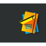 WATTERS. Σημειωματάριο A5 σε φθορίζον PU. Γραμμές στα φύλλα