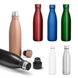 BUFFON. Μπουκάλι θερμός 500 mL από ανοξείδωτο χάλυβα