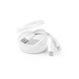 EMMY. Καλώδιο USB με υποδοχή 3 σε 1 σε ABS και PVC
