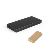 DOROTHY 10. Power bank 10'000 mAh από 100% ανακυκλωμένο αλουμίνιο