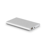 MARCET. Power bank slim 4'000 mAh από ανακυκλωμένο ABS (70% rABS) και ανακυκλωμένο αλουμίνιο (30% rAL)