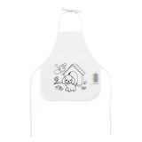 NILO. Παιδική ποδιά για χρωματισμό σε non-woven (80 g/m²)