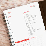 Ατζέντα Σπιράλ Eco Leather | Tobacco Ατζέντα Σπιράλ Eco Leather | Tobacco