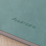 Ατζέντα Eco Leather Flex | Dusty Turquoise
