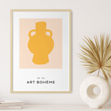 Art Boheme Orange Urn