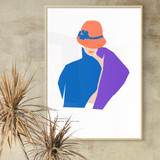 Minimalist Chloe's Portrait