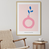 Minimalist Pink Rounded Vase