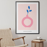 Minimalist Pink Rounded Vase