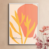 Minimalist Autumn Branch & Urn