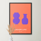 Lagom Life Purple Urns