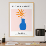 Flower Market Blue Vase No. 03