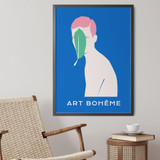 Art Boheme Hidden Behind Leaf
