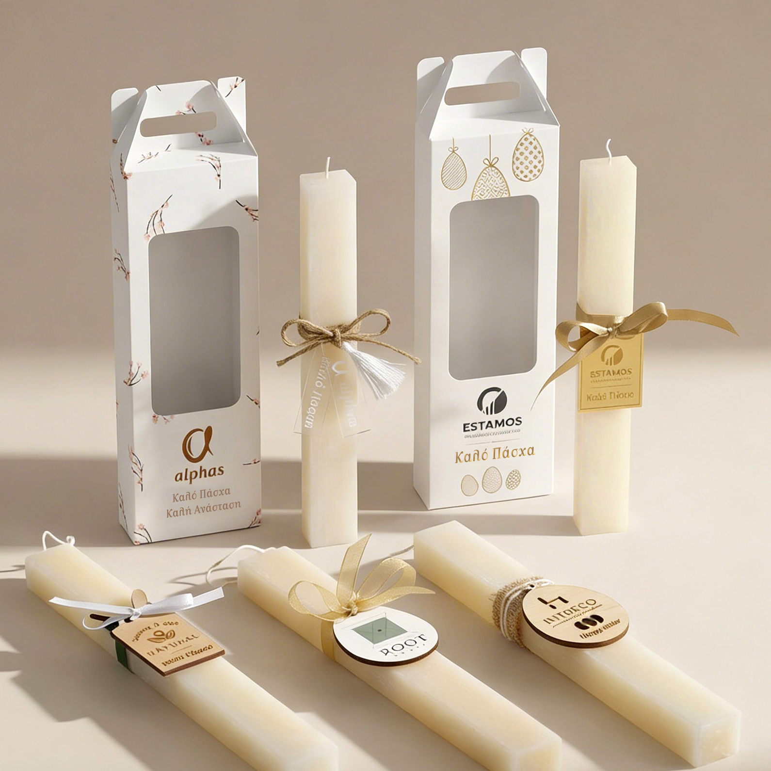 Εταιρικές Λαμπάδες με Λογότυπο