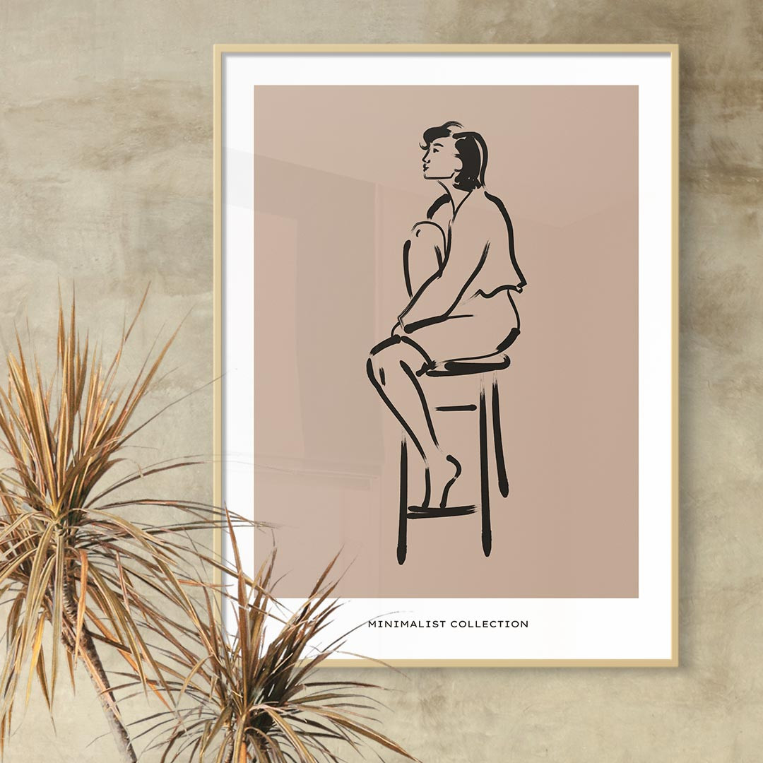 Product Image for Minimalist Collection, Line Art No. 36