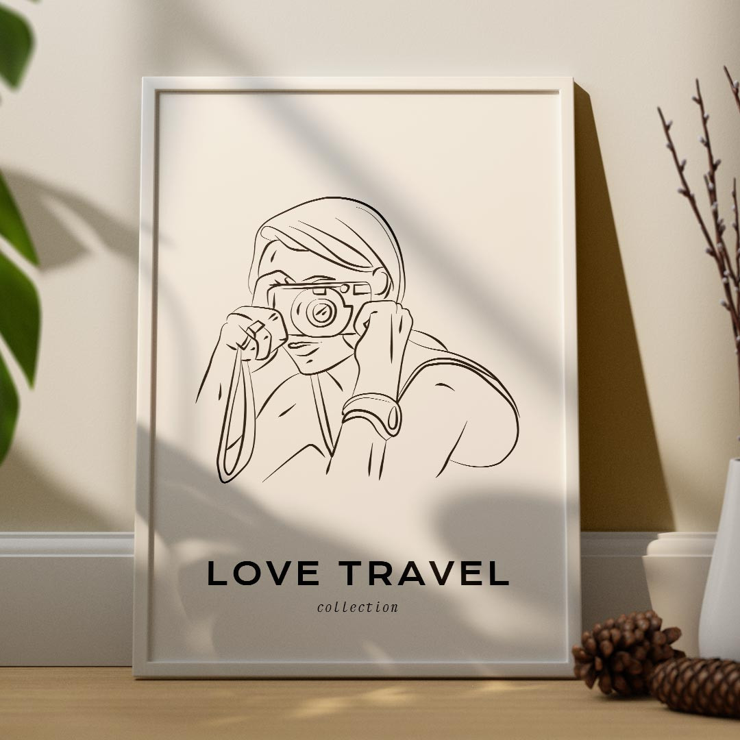 Product Image for Line Art, Love Travel