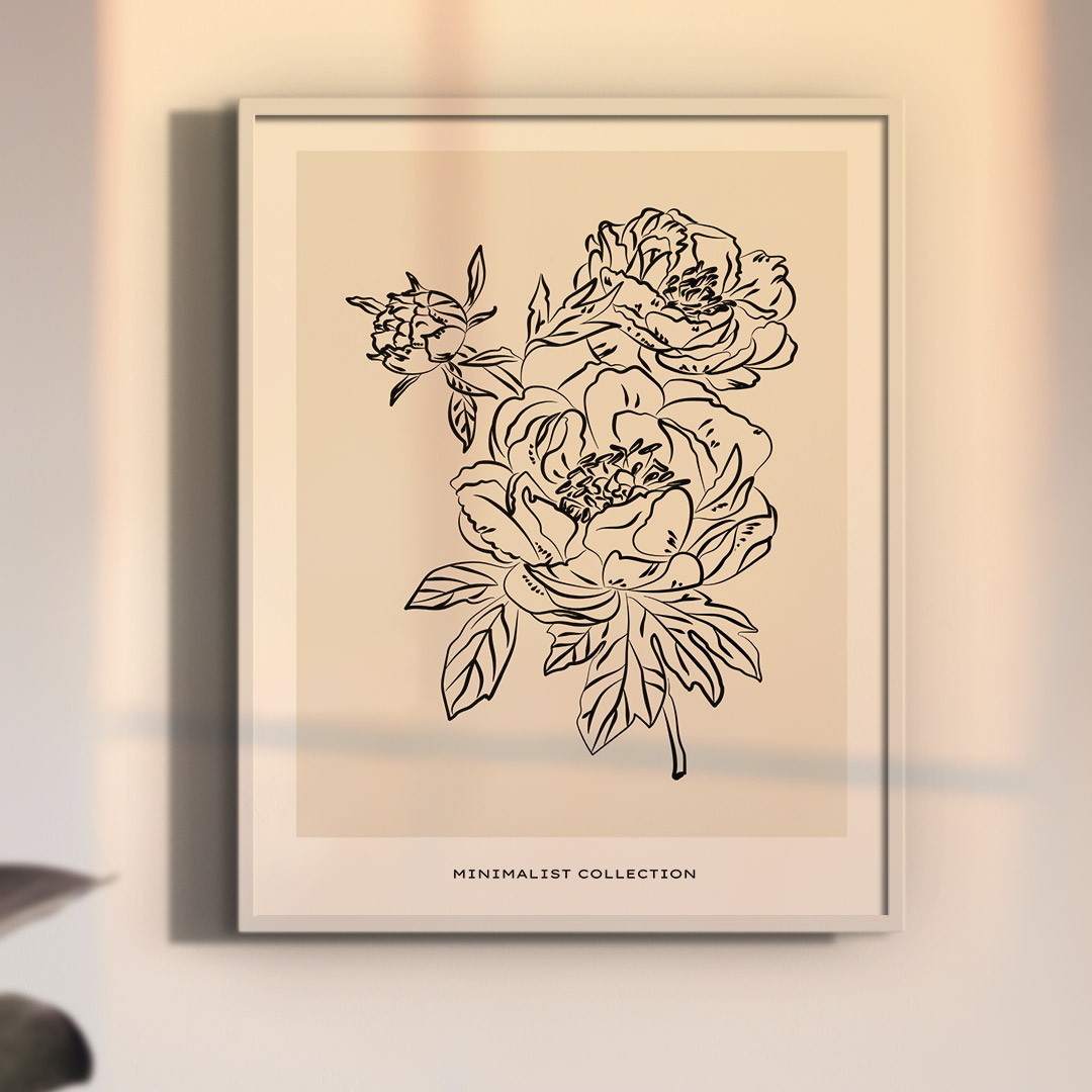 Product Image for Line Art, Minimalist Drawing Collection No. 62