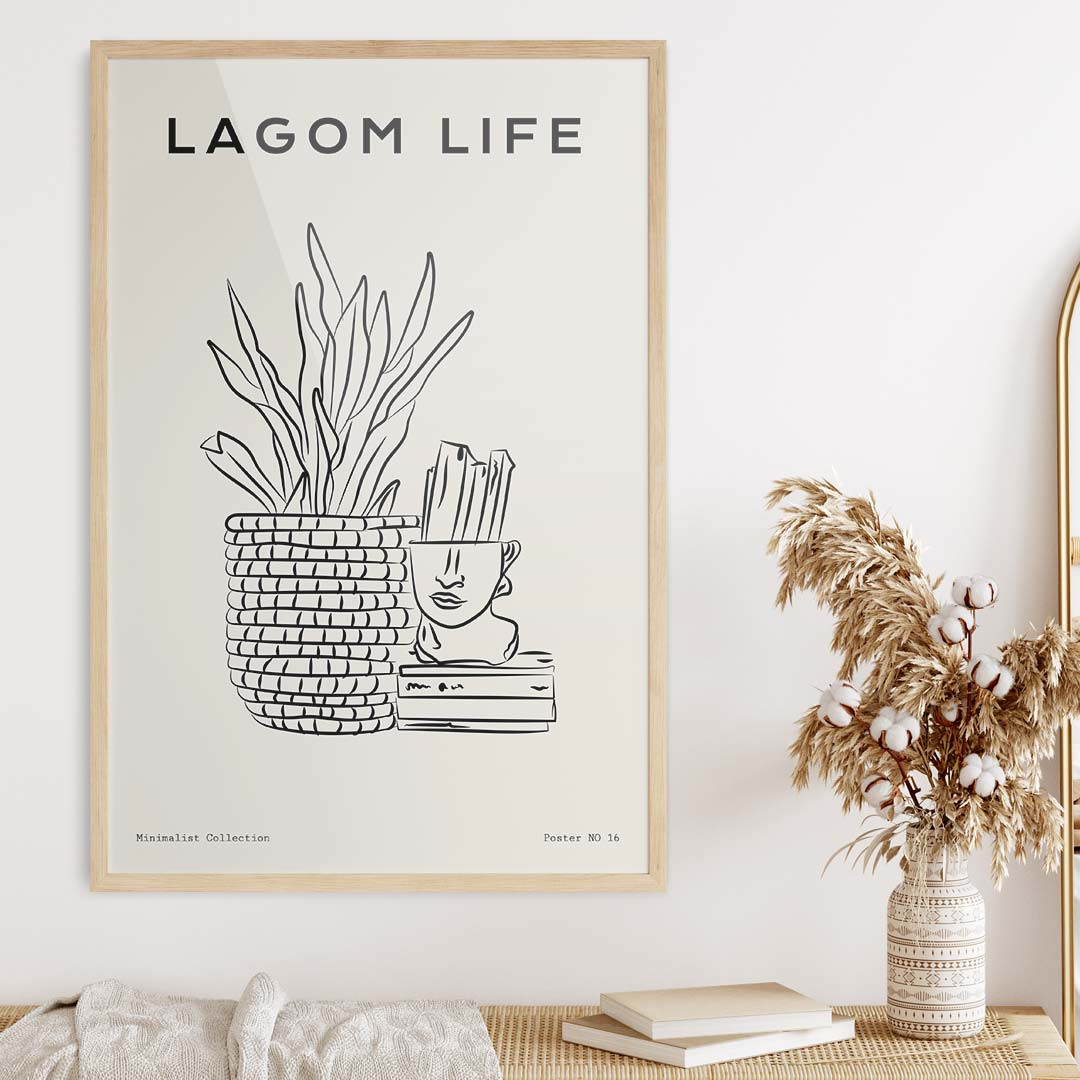 Product Image for Lagom Life, Line Art, No. 16