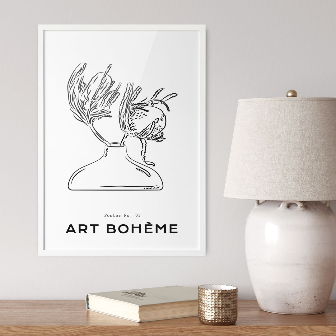 Product Image for Art Boheme, Line Art No. 03