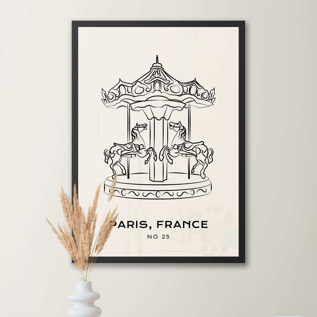 Product Image for Line Art, Paris, France No. 25