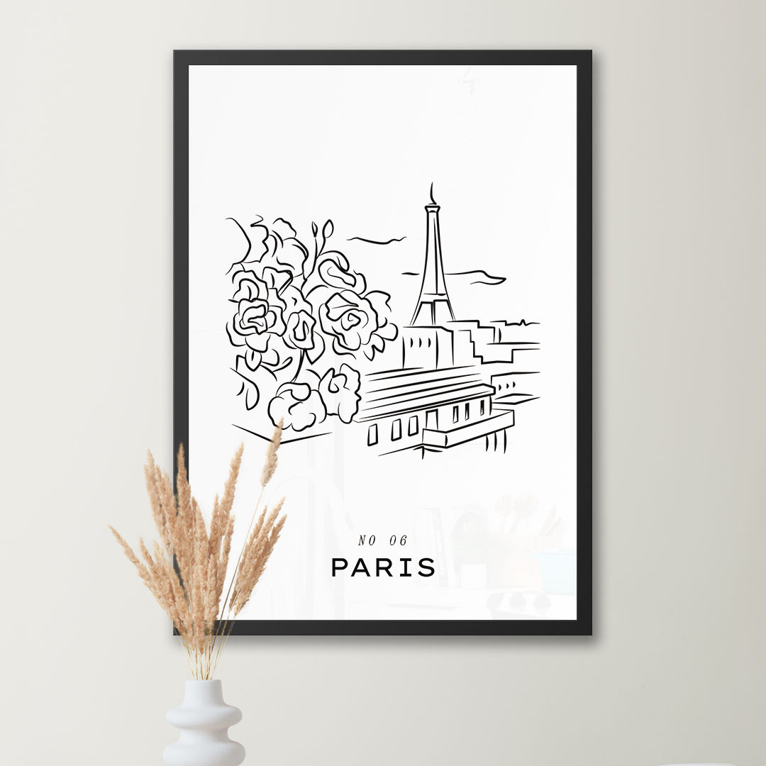 Product Image for Line Art, Paris No. 06