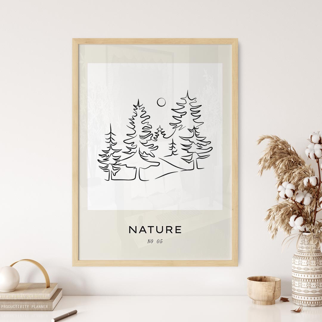 Product Image for Nature, Line Art No. 05