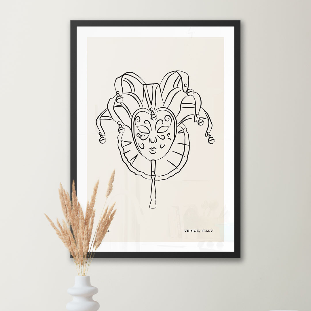 Product Image for Line Art, Venice, Italy No. 14