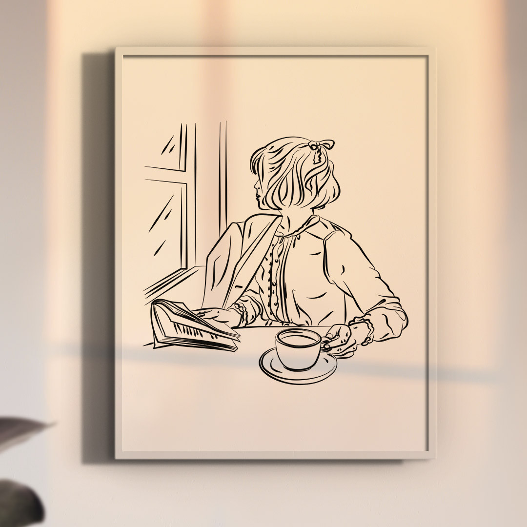 Product Image for Line Art, Rainy Day