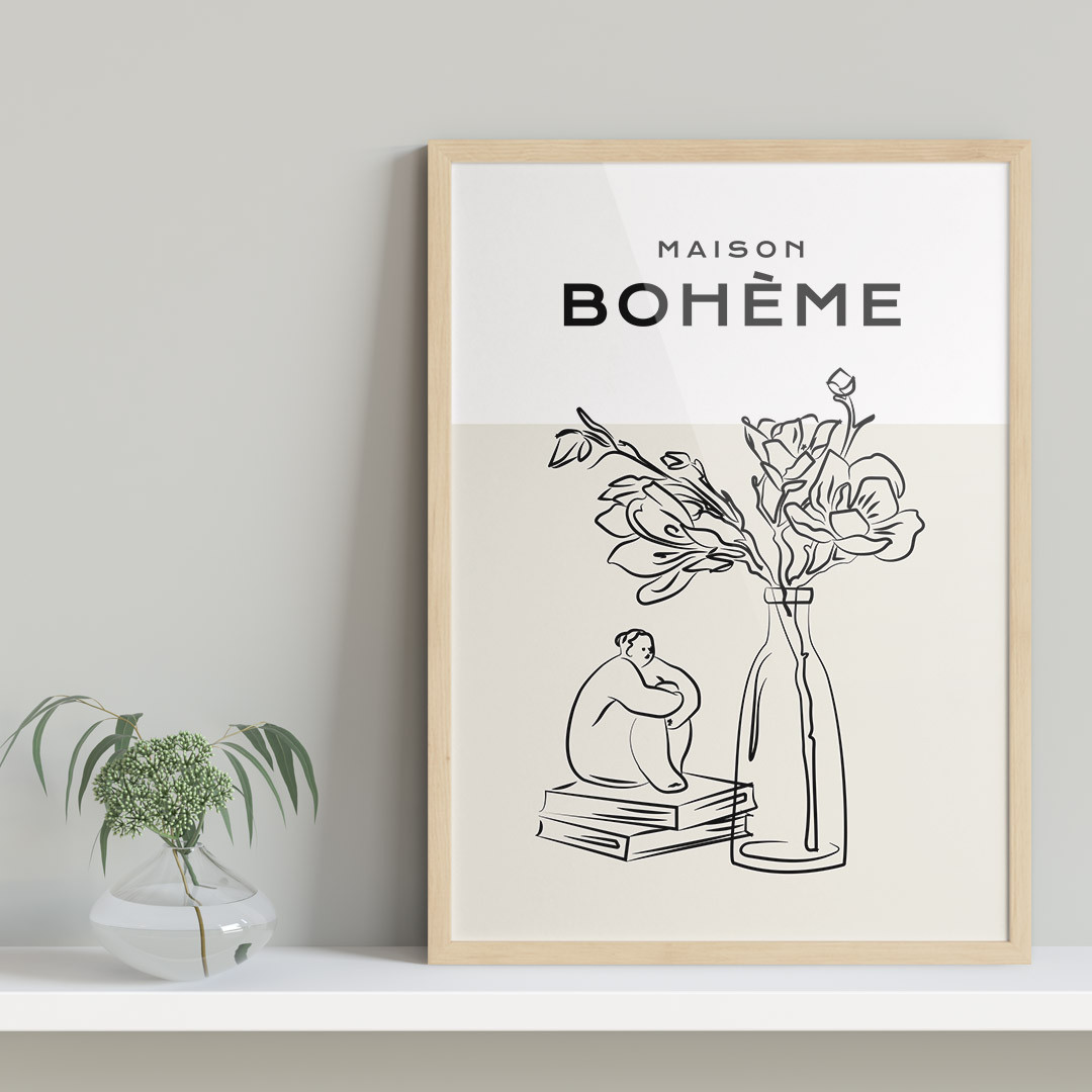 Product Image for Maison Boheme, Line Art No. 32