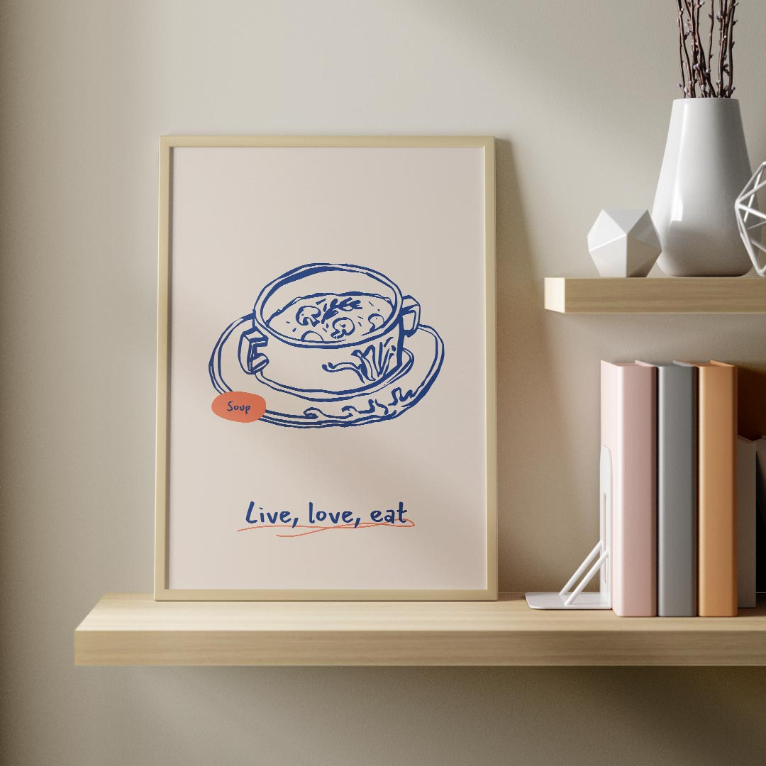 Product Image for Soup, Live, Love, Eat