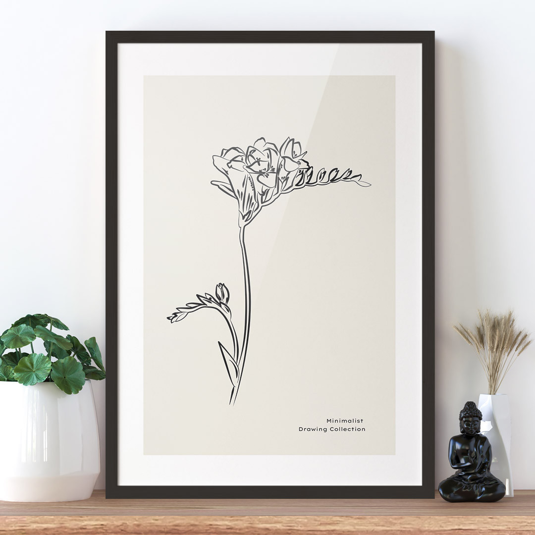 Product Image for Line Art, Minimalist Collection No. 121