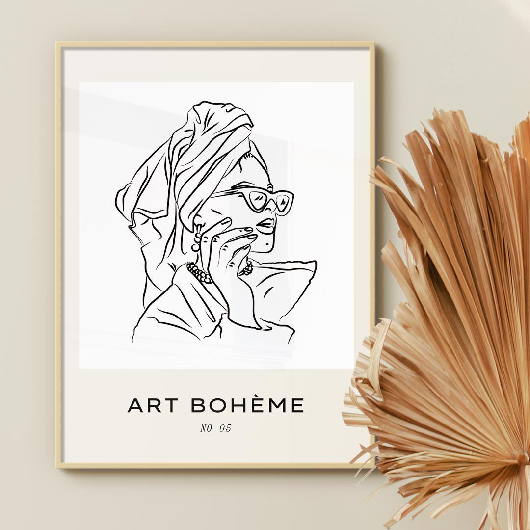 Product Image for Art Boheme, Line Art Collection No. 05