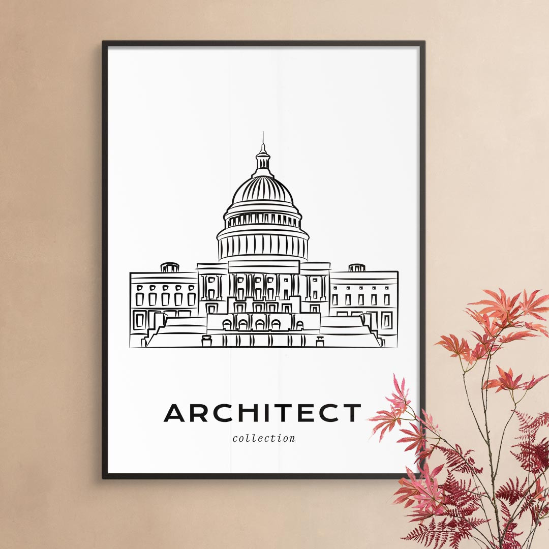 Product Image for Line Art, Architect Collection No. 113