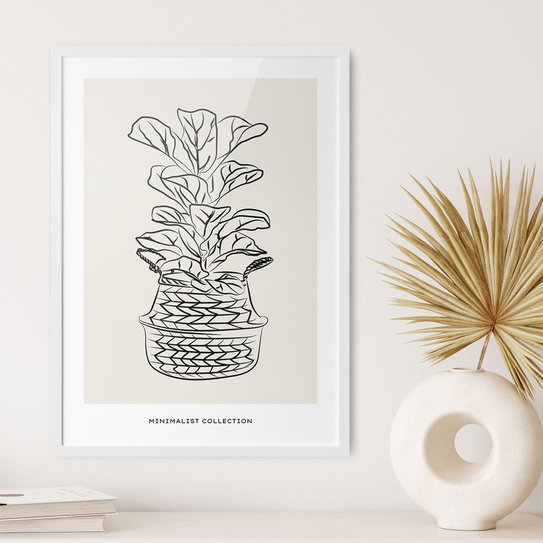 Product Image for Line Art, Minimalist Collection No. 132
