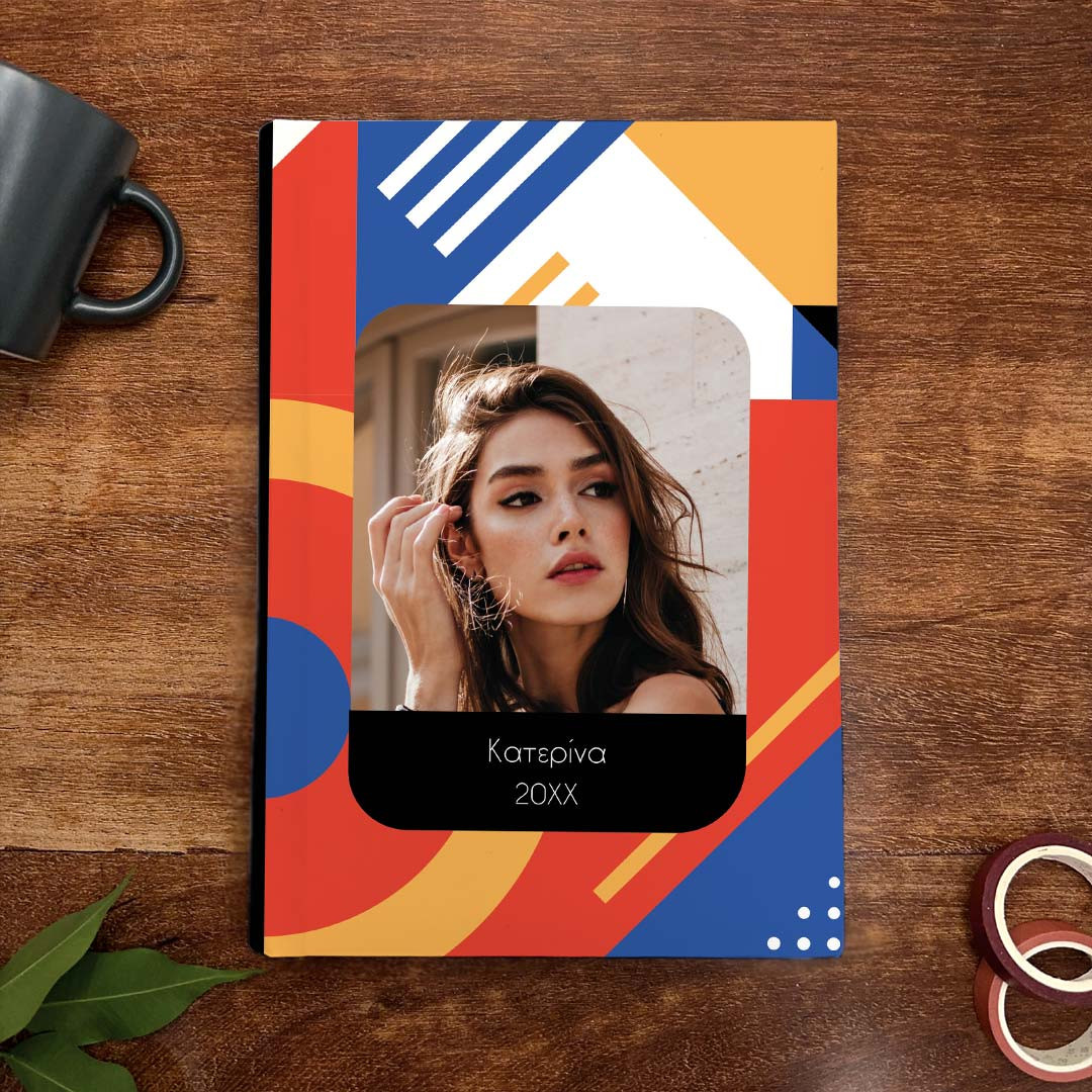 Product Image for Ατζέντα Book Happy Pattern