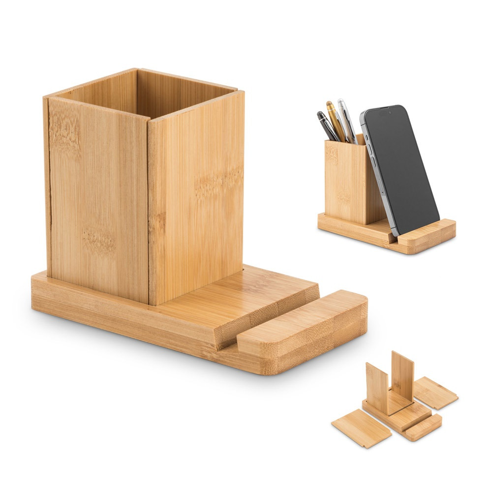 Product Image for ERWIN. Σετ γραφείου με θήκη κινητού τηλεφώνου και ποτήρι