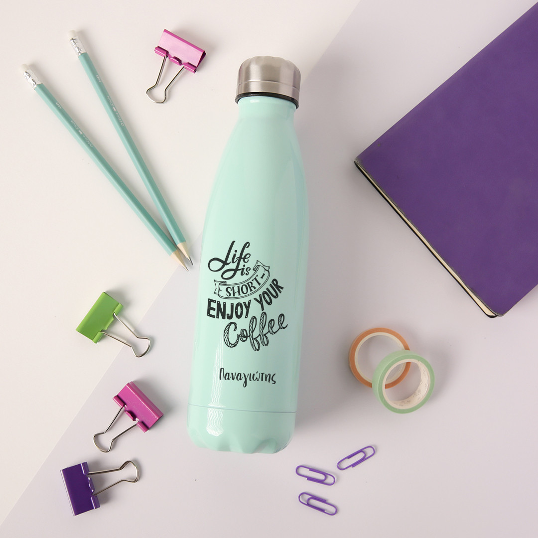 Product Image for Θερμός Μπουκάλι Life is Short