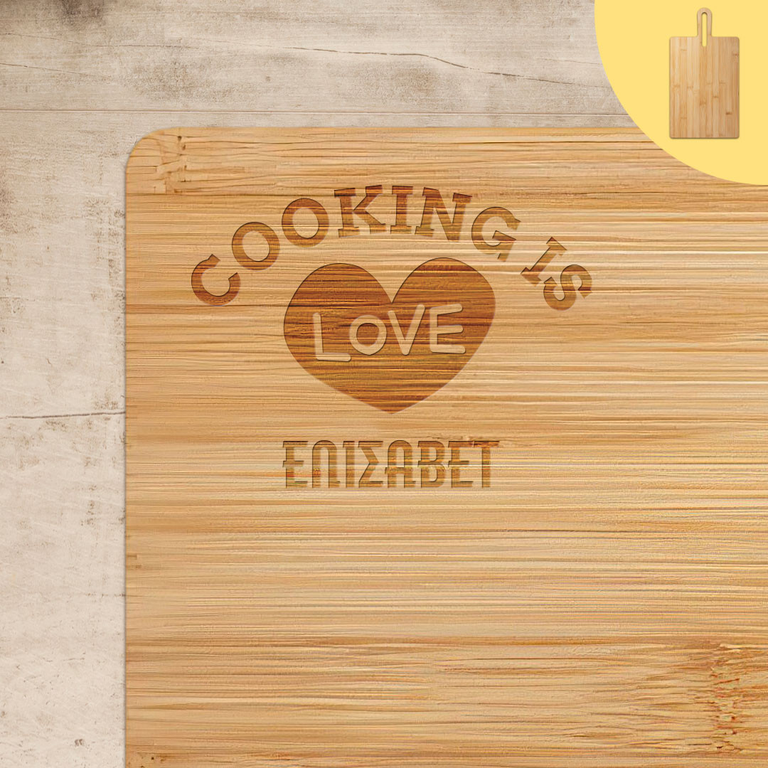 Product Image for Ξύλο Κοπής Cooking is Love