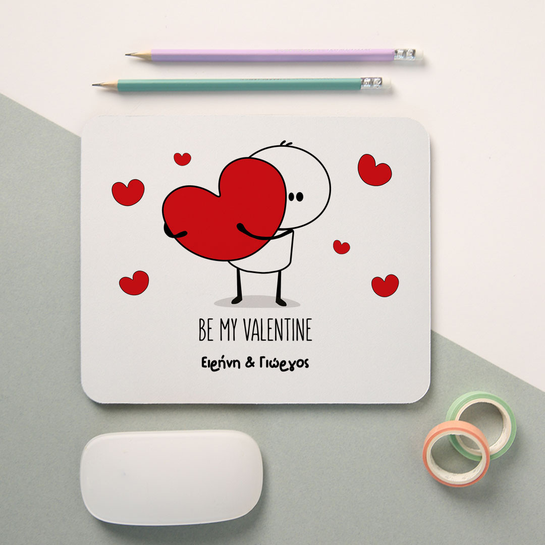 Product Image for Mouse Pad Be My Valentine