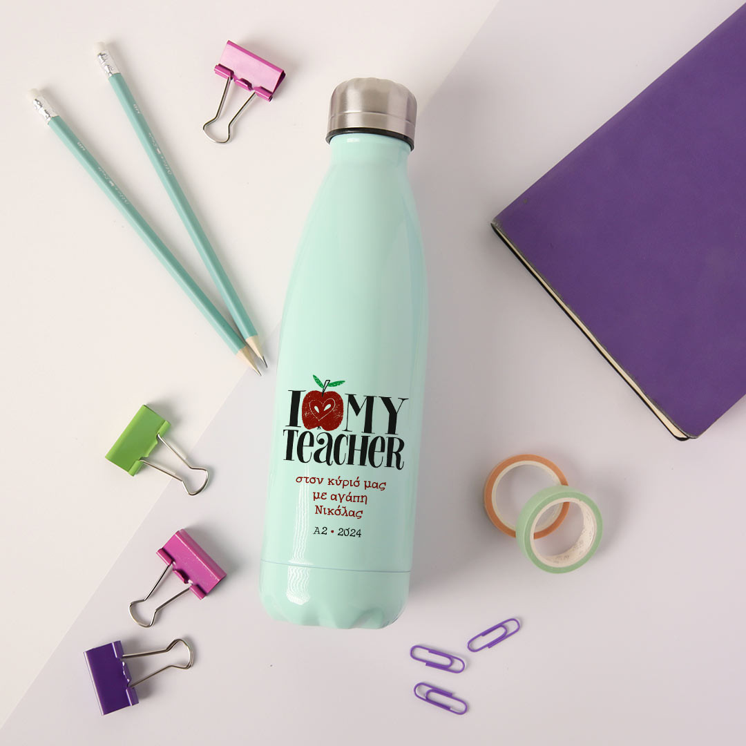 Product Image for Θερμός Μπουκάλι Apple my Teacher