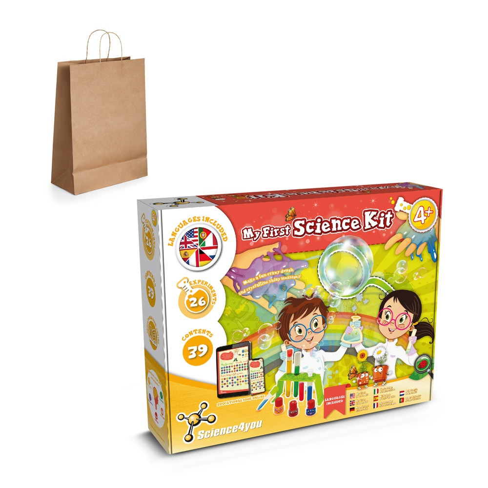 Product Image for My First Science Kit III. Εκπαιδευτικό παιχνίδι παρέχεται με σακούλα δώρου από χαρτί κραφτ (115 g/m²)